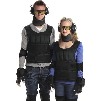 Larger image - click to open Age simulation suit GERT